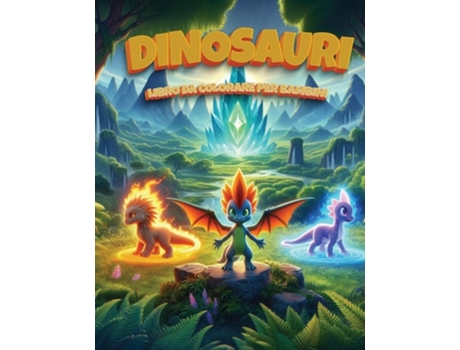 Livro Dinosauri - Libro da colorare per bambini Disegni di dinosauri per ragazzi e ragazze de Calvin Graves (Italiano)