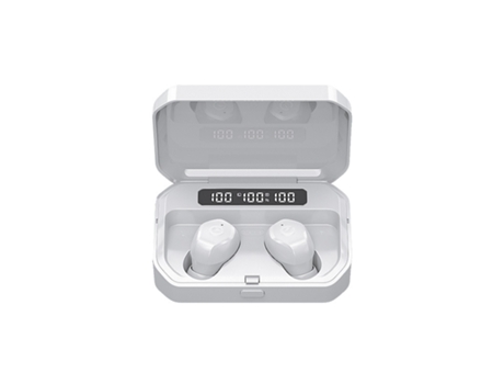 Auriculares Bluetooth True Wireless JLTRUM P10 (In Ear - Microfone - Branco)
