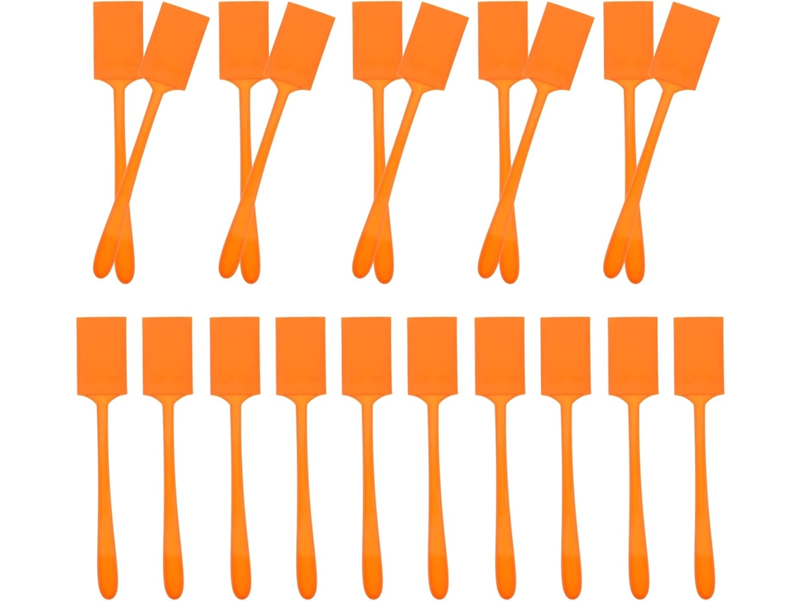Pacote com 20 pinos de estacionamento laranja, 33,8 cm, para para-brisas.