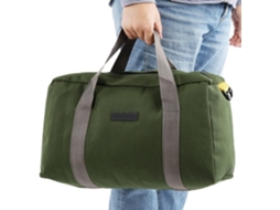 Bolsa Organizadora Multifuncional Para Ferramentas, Em Lona, ​​para Eletricista, 45cm 18 Polegadas