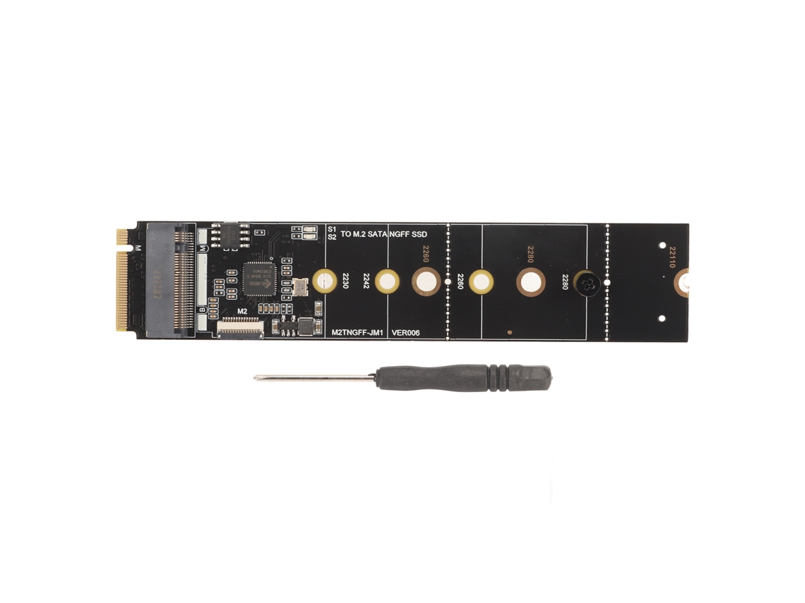 Placa De Expansão M.2 Sata Ngff Nvme Sata3.0 6gbps Key M Pcie Plug And Play