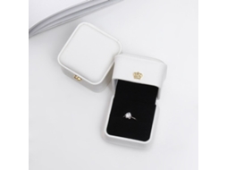 Kit De Caixas Para Joias Branco 58x58x45mm