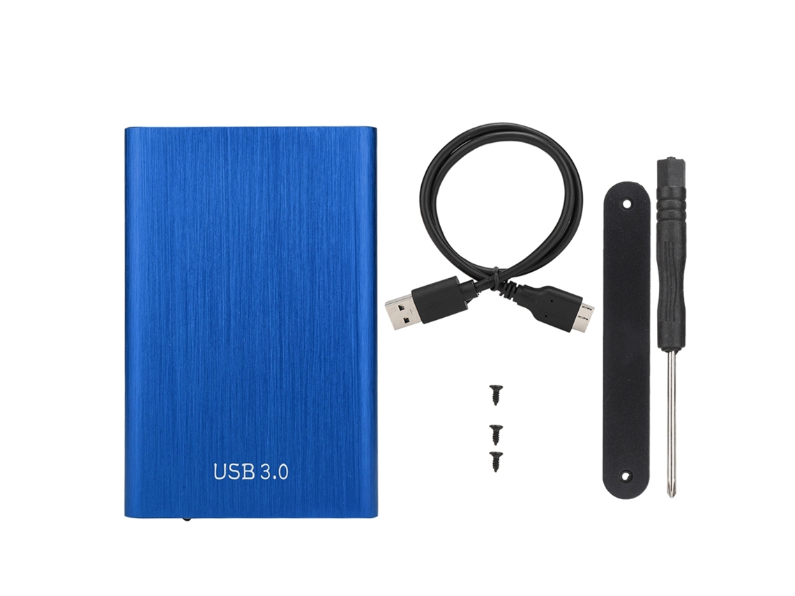 Enclosure Para Ssd (sem Ferramentas, Antichoque) Case Externo Para Ssd 2,5 Polegadas Sata Usb3.0 Para Laptops