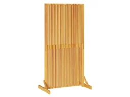 Conjunto 1 Tela De Quarto Vidaxl Castanho Madeira De Acácia Maciça (79,5 X 50 X 150 Cm)