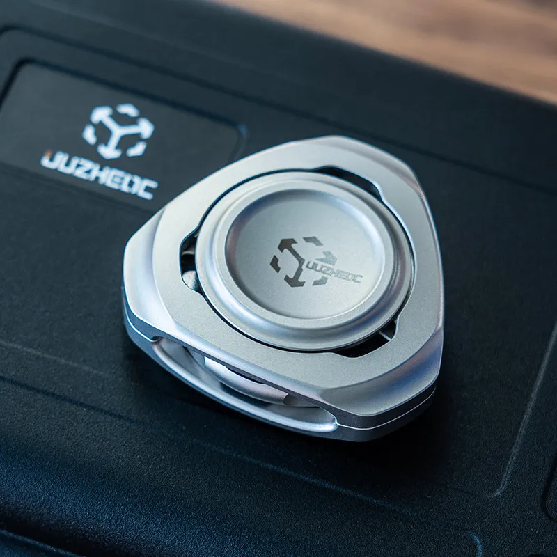 (aço Inoxidável) Spinner De Mão Com Mecanismo Magnético Para Alívio Do Estresse