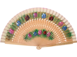 Leque Dobrável De Madeira Para Festas De Casamento, Decoração Espanhola.