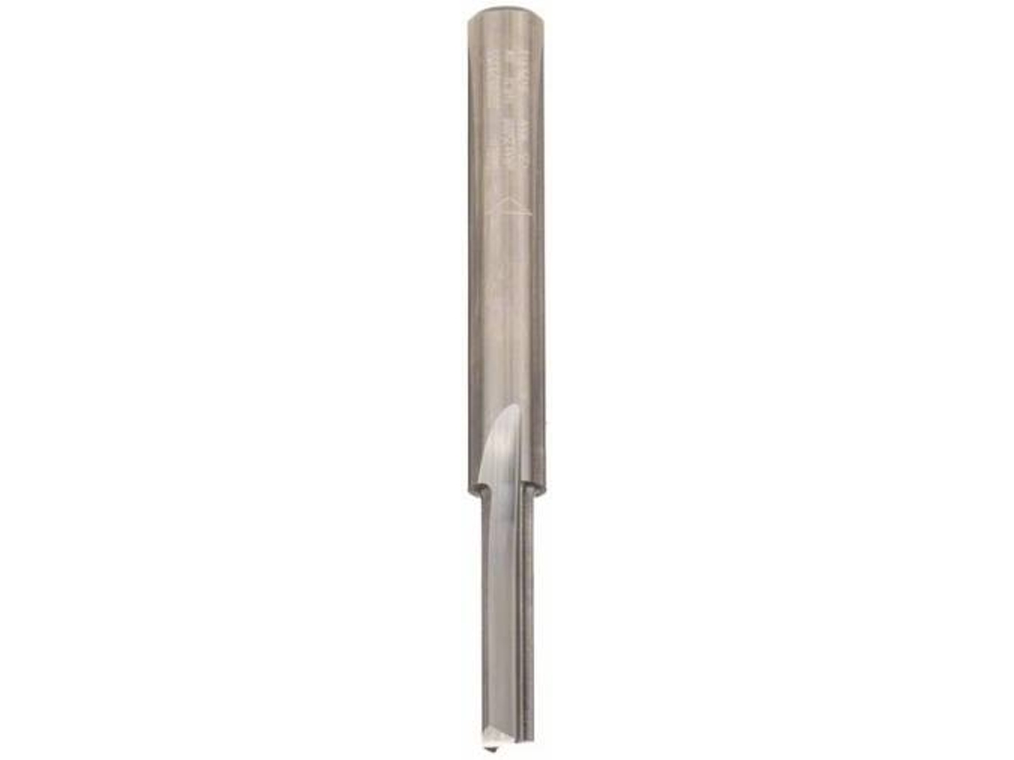 Fresa BOSCH Direita Expert para Madeira - Carboneto Maciço - 8 mm - D1 6 mm - L 25.4 mm - G 76 mm