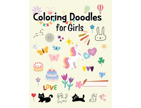 Livro Coloring Doodles for Girls de Edward onwoojoo Lee (Inglês)