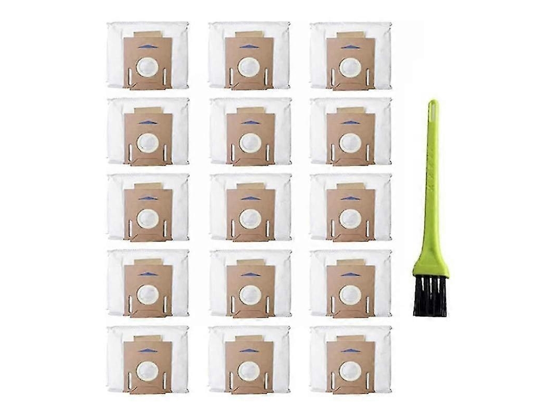 Lurelia 15 Sacos Para Aspirador Compatível Com Ecovacs Deebot T5 T8 T9 Material Resistente