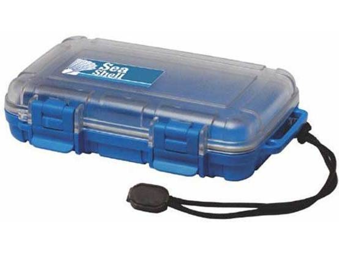 Caixa de Armazenamento SEASHELL Unbreakable Case Azul (18,2 x 12,0 x 4,2 cm)