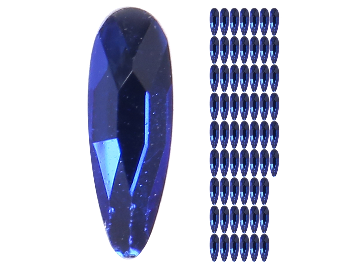 60 Peças De Pedras Strass Para Unhas Com Glitter Cristal Acessórios Diy Para Manicure Ferramenta Shiny 616