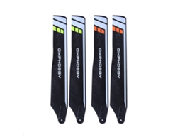 Peças de reposição para helicóptero RC Orangeomphobby M1 V1: Hélices principais resistentes de 125 mm MDUG