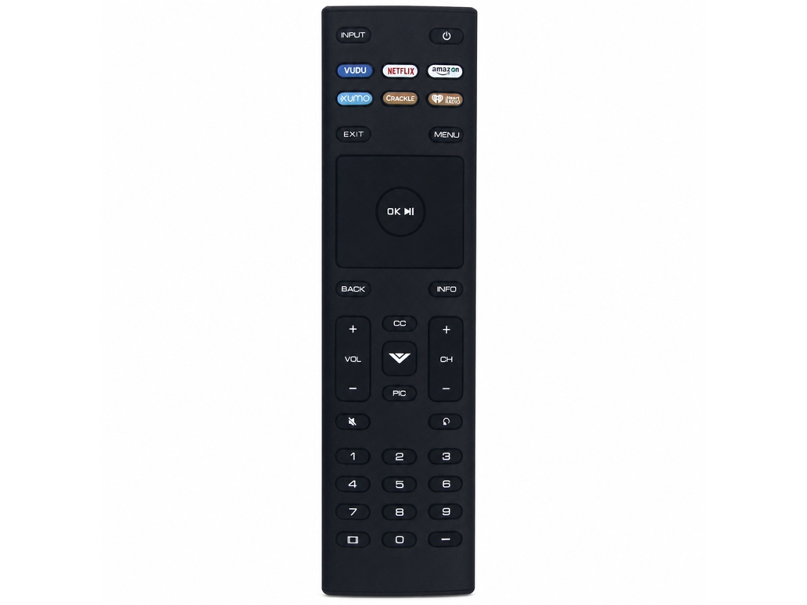 Comando À Distância De Substituição Para Tv Vizio Xrt136, Sem Configuração