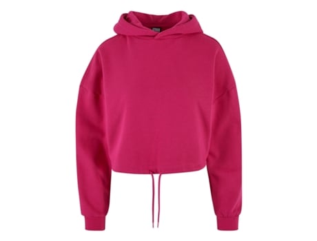 Sweatshirt de Mulher URBAN CLASSICS Grandes Dimensões Rosa (M)