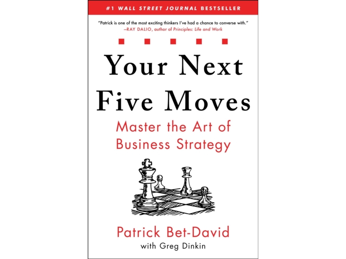 Livro Your Next Five Moves de Patrick Bet-David (Inglês)