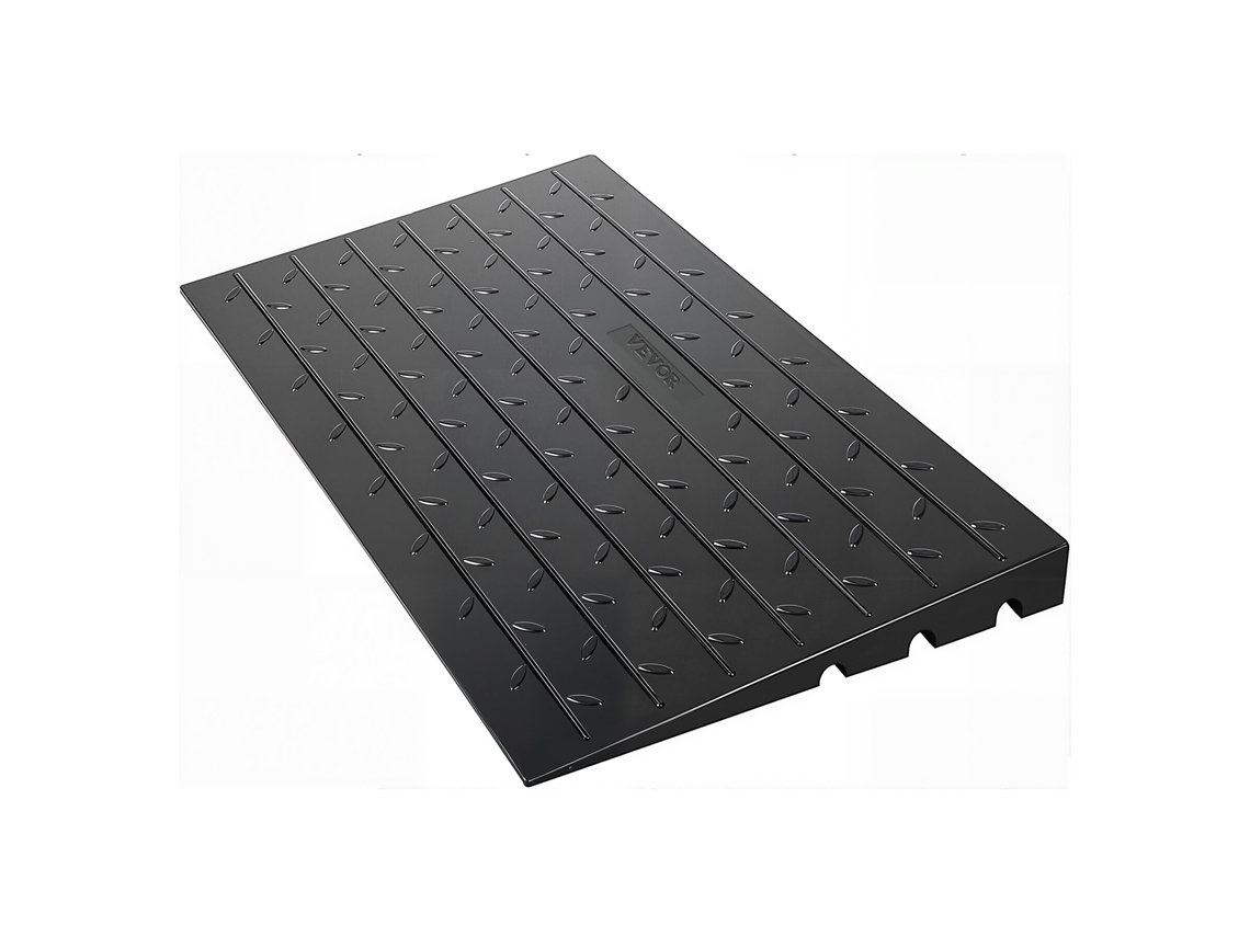 Rampa De Borracha Vevor, Rampa Com Soleira De Borracha De 102 Mm, Carga De 1 Tonelada