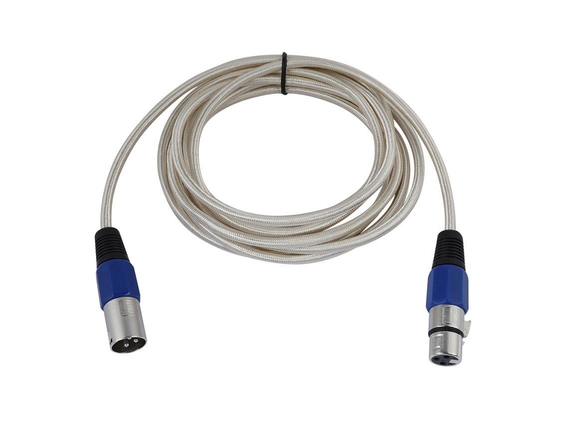 Cabo De Microfone Xlr (alta Qualidade, 3m)
