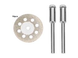Disco de corte diamantado com grão 150 para esmerilhadeira angular, lâmina rotativa de 20 mm