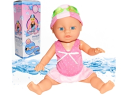 Boneca Aquática Elétrica Para Crianças, Nada Sozinha Com Movimentos