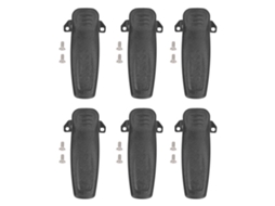 6pcs Clips De Cinto Para Rádio De Comunicação Dual Way Portátil, Substituição Para Hyt Tc‑610 Tc‑500s Tc‑508 Tc‑700 Tc‑780