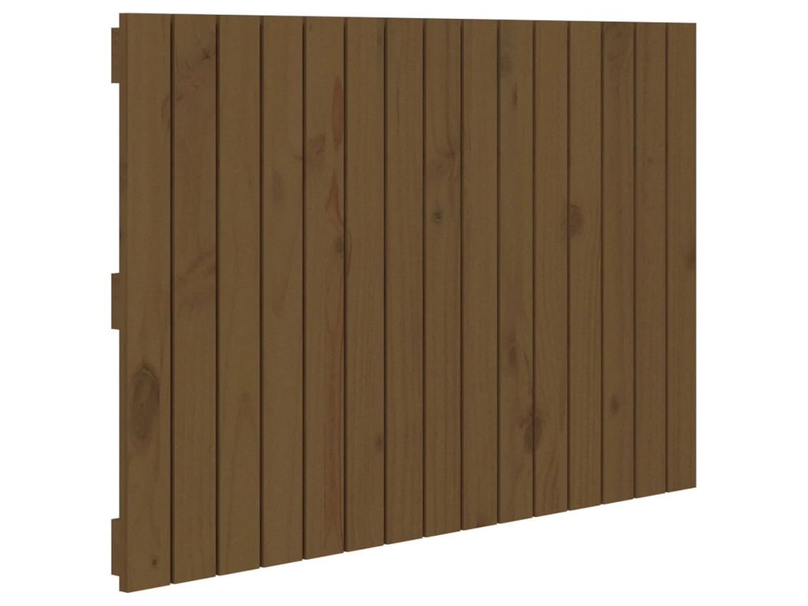 Wall Headboard, Wall Headboards Vidaxl Marrom Madeira De Pinho (95.5 X 60 Cm)