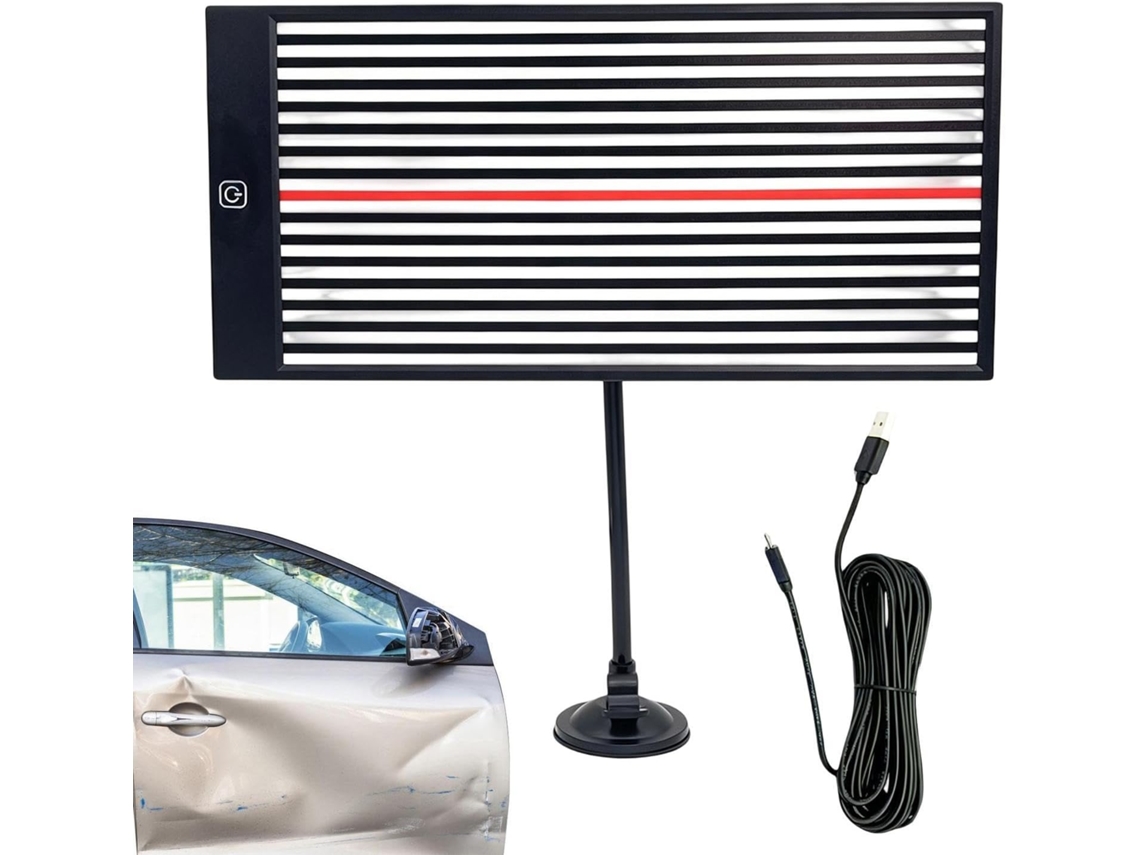 Luz refletora de LED para extrator de para-choques leves, alimentada por USB.
