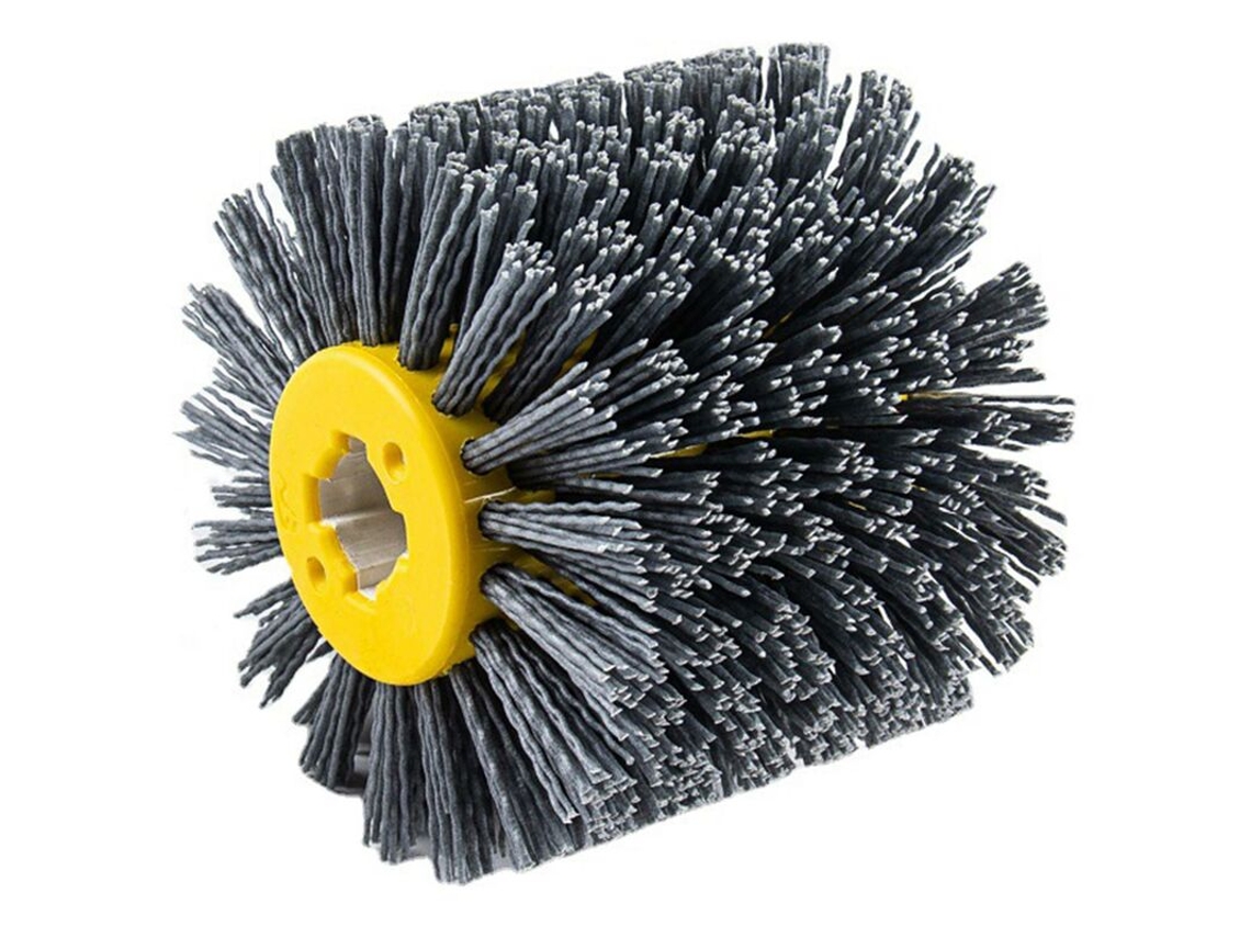 Roda de Polimento Tambor com Lixa Nylon 320 BRILVIBERA