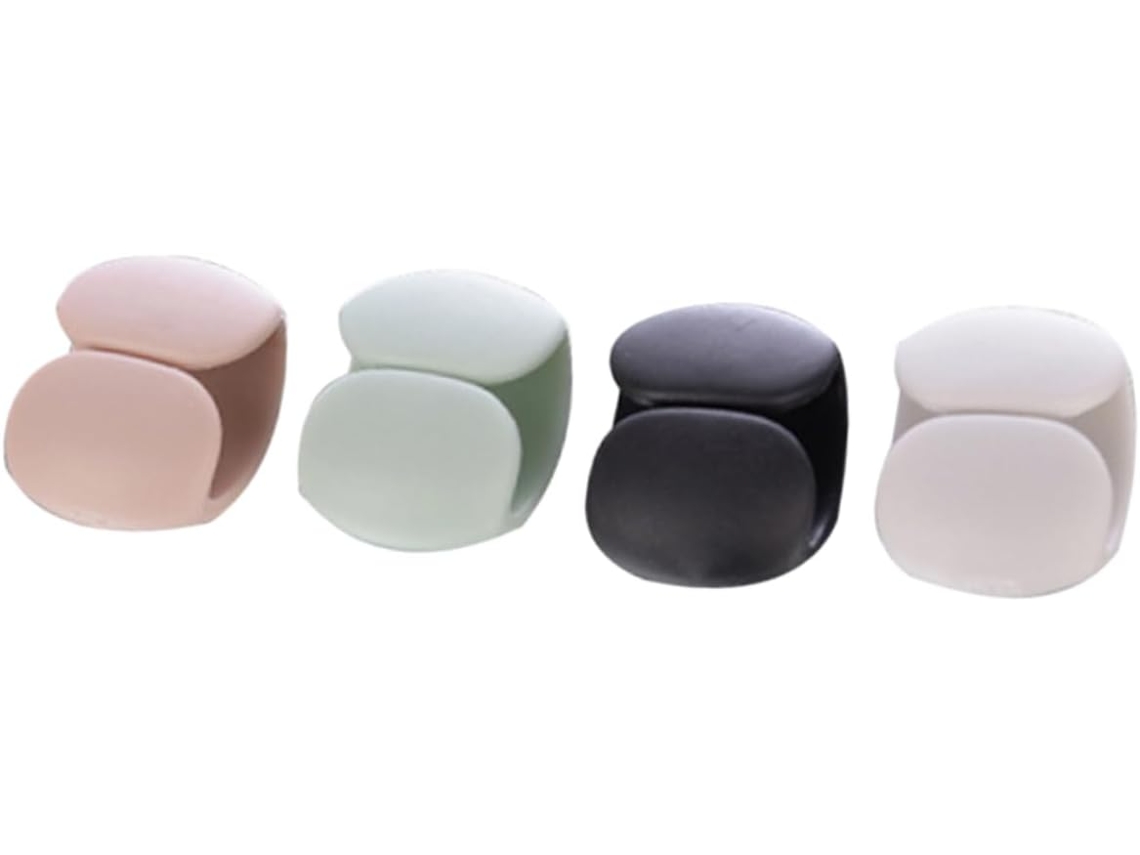 Conjunto De 4 Peças Com Estojo Para Armazenamento De Cabos De Dados, Organizador De Cabos, Prendedor Gokoco