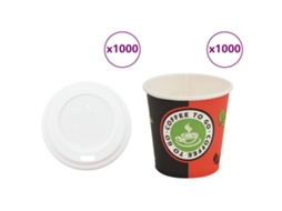 Paper Coffee Cup, Paper Coffee Cups Vidaxl Multicolor Papel (n/a)