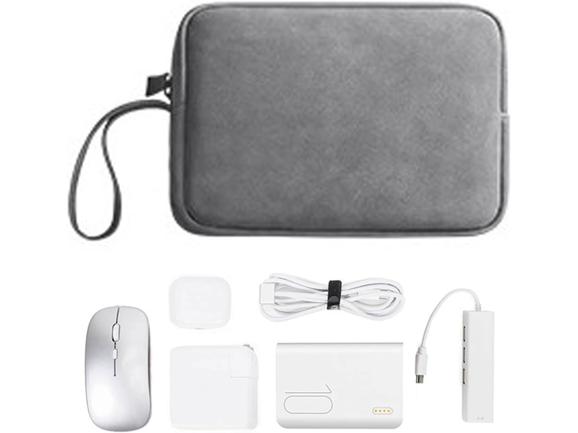 Bolsa Para Eletrônicos Bolsa De Viagem Para Cabos E Acessórios Estojo Para Acessórios Digitais Como Carregadores, Fones De Ouvido Gokoco