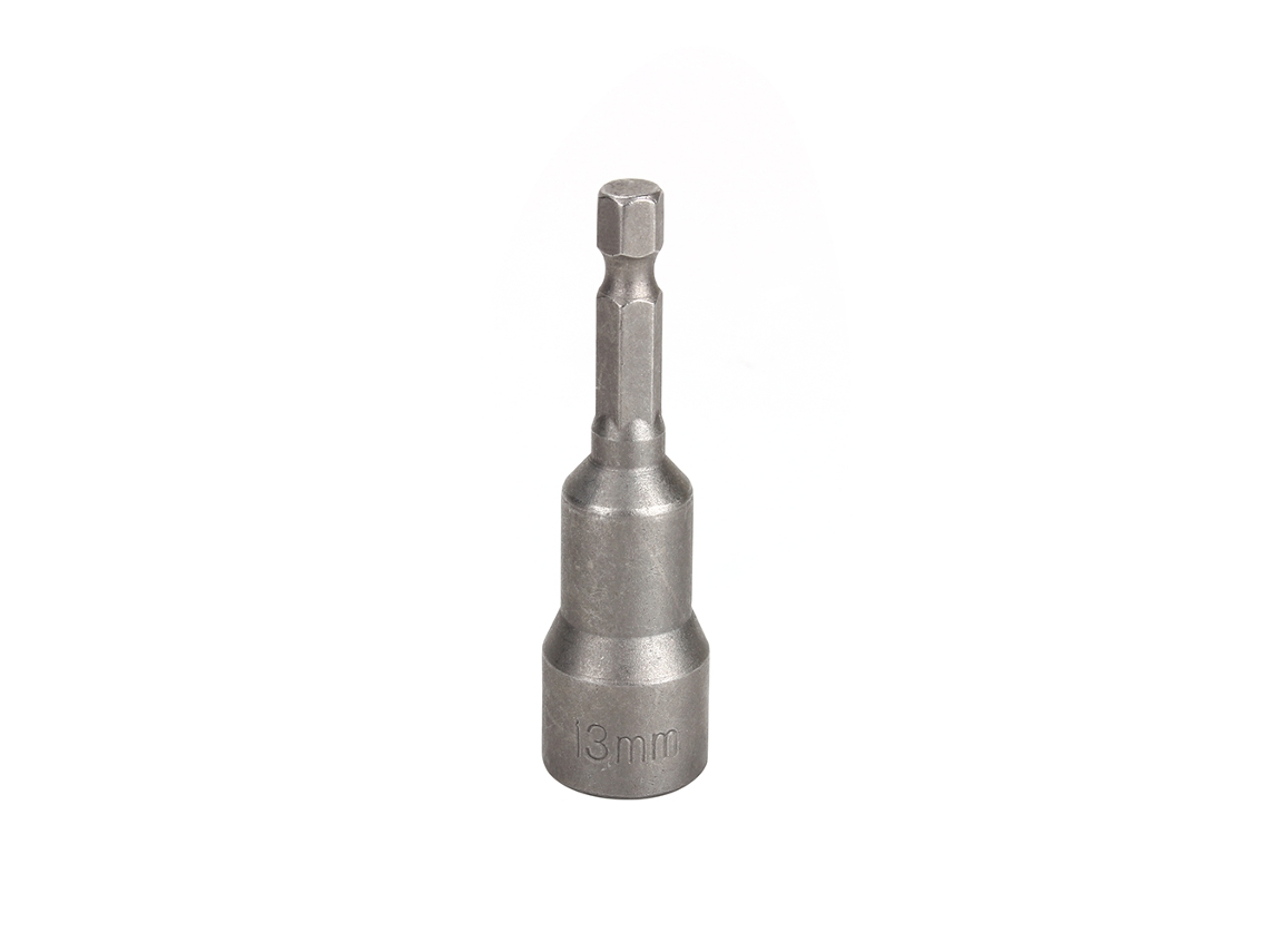 Conjunto De Adaptadores De Socquete E Broca Hexagonal Com 13mm E Cabo De 1/4 Sunflare (magnético)