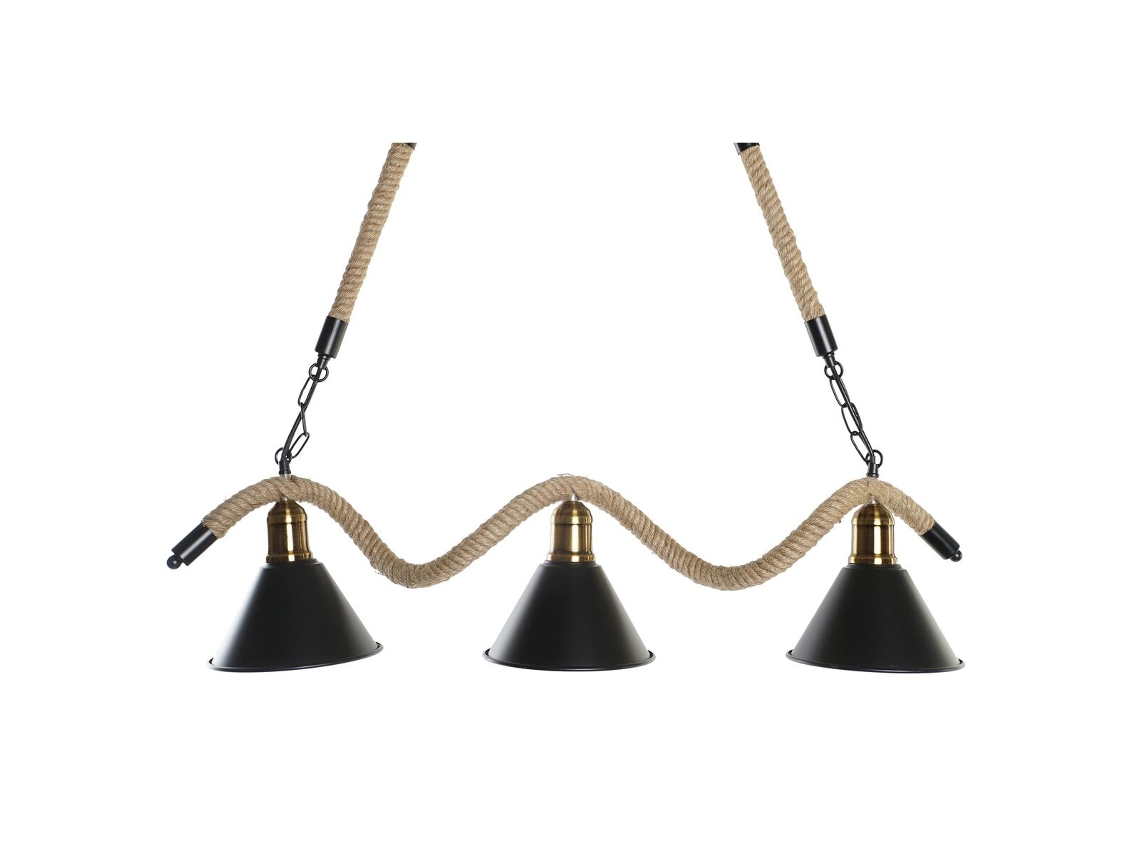 Candeeiro de Teto DKD HOME DECOR (Metal - Multicor)