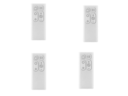 Conjunto De 4 Controles Remotos De Substituição Para Ventiladores, Umidificadores E Purificadores De Ar Am06, Am07 E Am08.