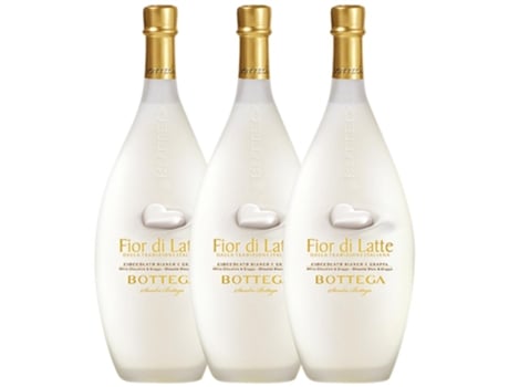 Licor BOTTEGA GOLD Licor Creme Bottega Gold Crema Flor De Latte (0.5 L - 3 unidades)