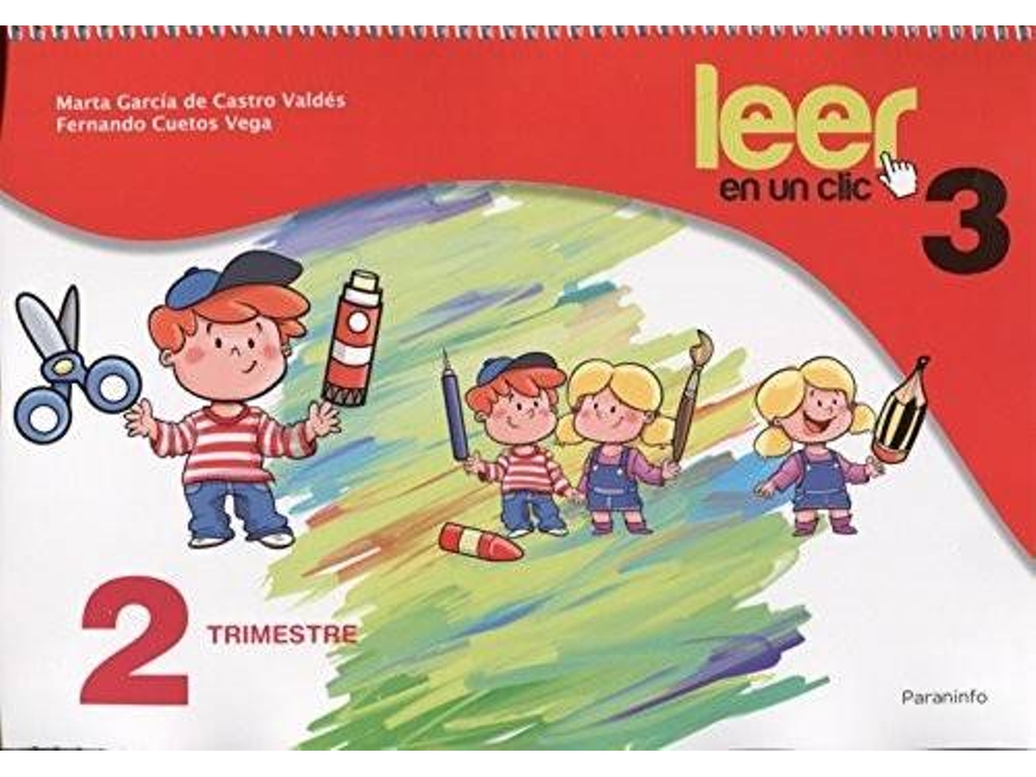 Livro Leer En Un Clic 3-2ºtrimestre 5 Años (Espanhol)