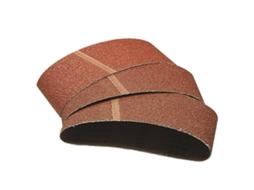 Wolfcraft 3101000 - 6 cintas de textura abrasiva Grano 80