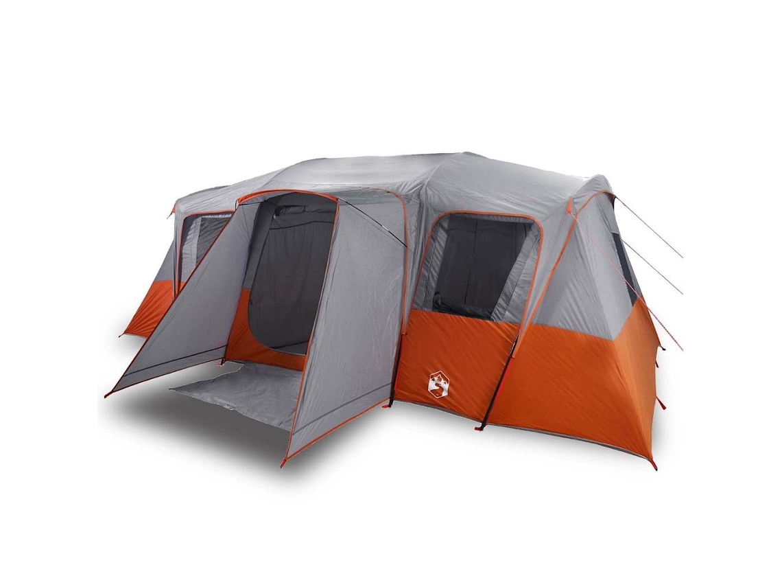 Family Tent, Family Tents Vidaxl Cinzeto Poliéster (n/a)