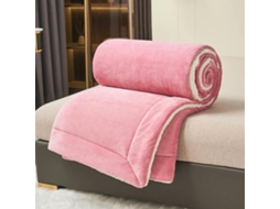 Manta de Flanela Coral Macia e Quente Ideal para o Quarto Sofá cama Outras Ocasiões Edredom Macio Confortável