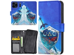Capa Carteira Para Iphone 17 Pro/capa Zelda