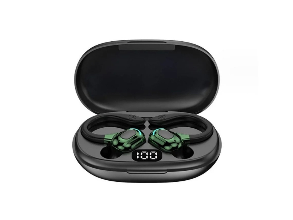 Auriculares Sem Graves Profundos Bluetooth Verde