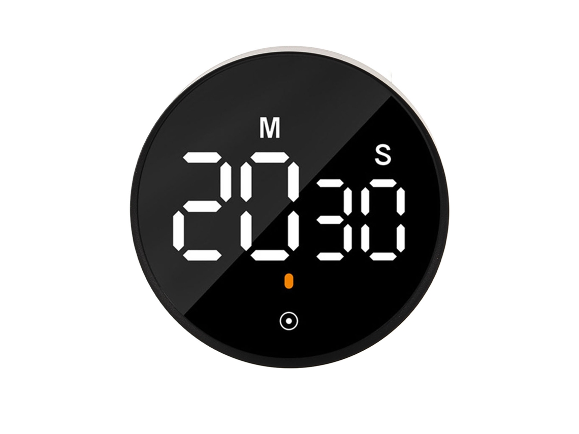 Temporizador Digital Laxiscreed Com Led Rotativo E Display Para Cozinha