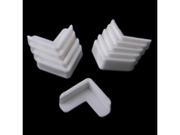 Protetores De Cantos E Bordas Para Móveis, Pacote Com 10 Unidades Branco Brilvibera