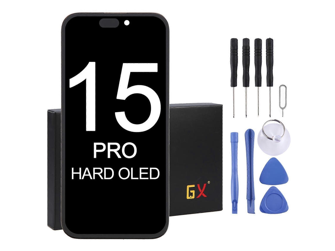 Tela Gx Hard Oled Para Iphone 15 Pro