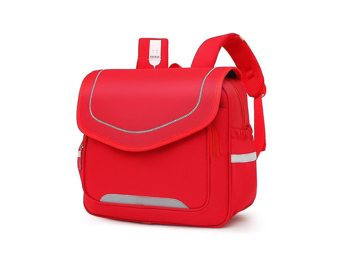 Carregue e Proteja a Coluna 2023 Novas Mochilas Infantis Vermelhas