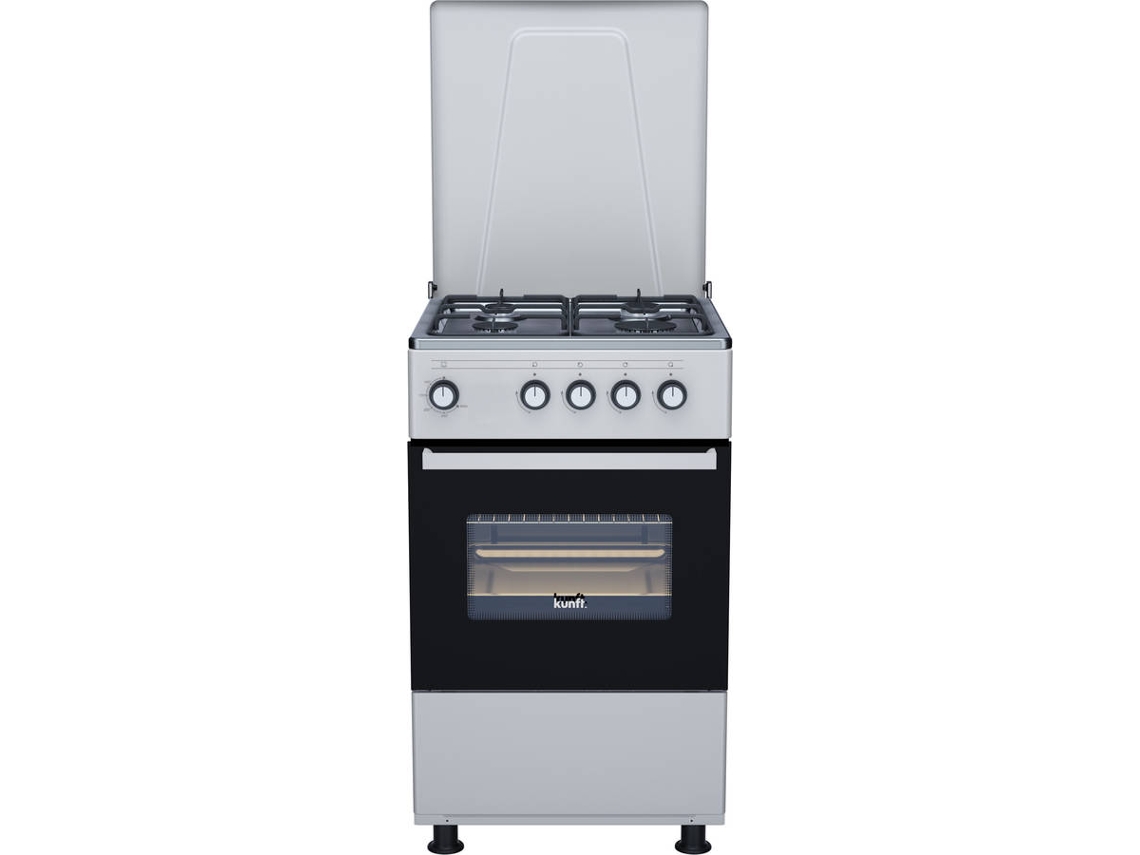 Fogão KUNFT KGS4503 IX NAT (46 L - Gás Natural - Inox)