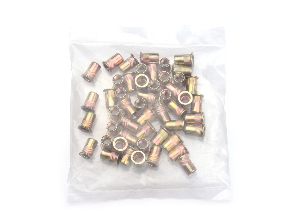 Kit De Porcas Rivet Laxiscreed Em Aço Inox E Galvanizado Para Fixações Seguras E Duráveis