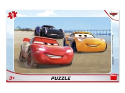 Puzzle Frame 15 Pcs Cars Racing DINO