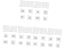 Kit De Reparo De Drywall Com 36 Peças, Pasta Para Parede, Remendos Para Parede