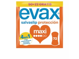 Protetores diários Maxi Evax Maxi 72 unidades