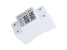Protector de Tensão Inteligente AC220V com Tela LED para Sobrecarga e Baixa Tensão Residencial 40A S/MARCA